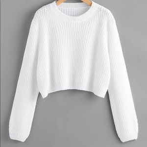 Cropped sweater